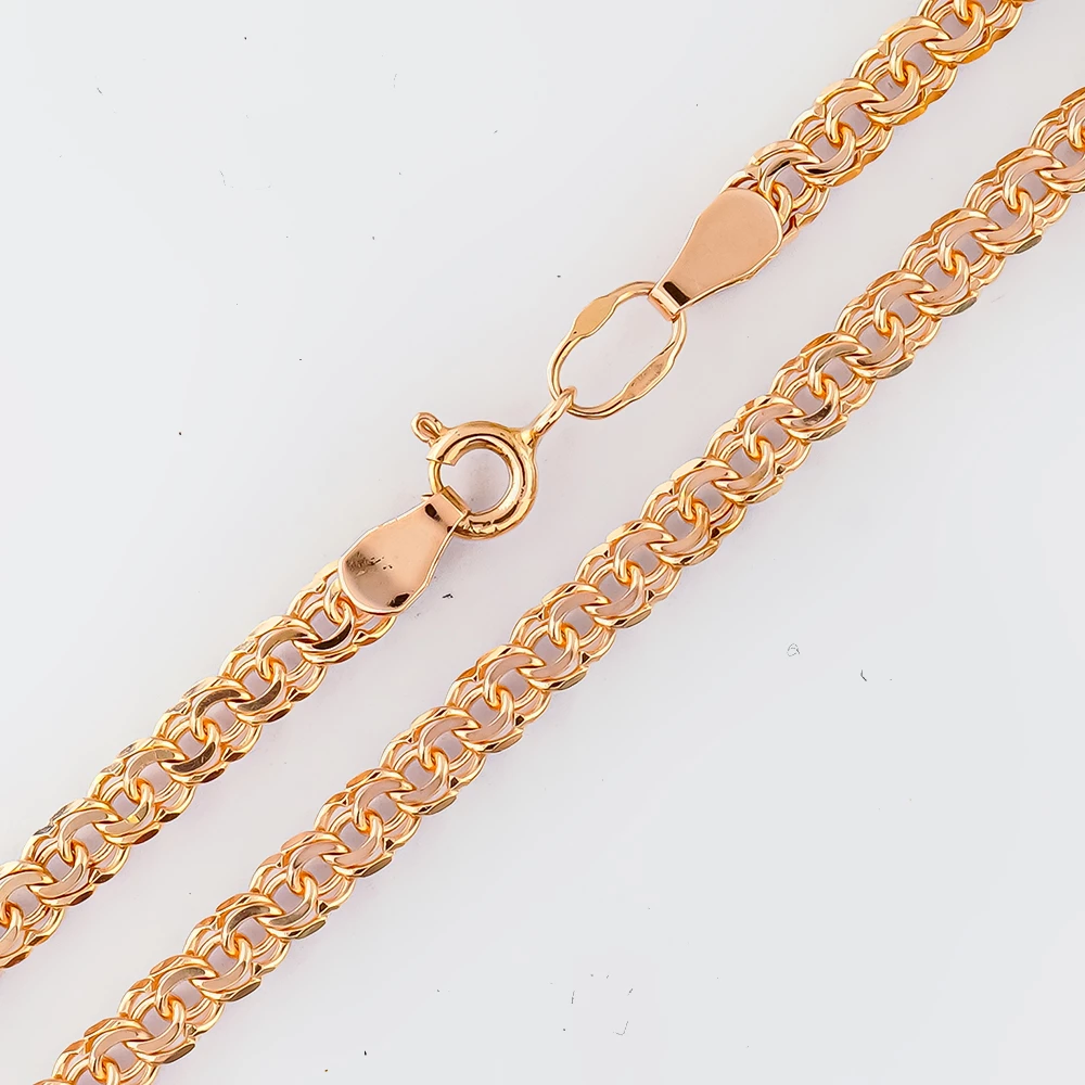 Цепь из красного золота 585 пробы