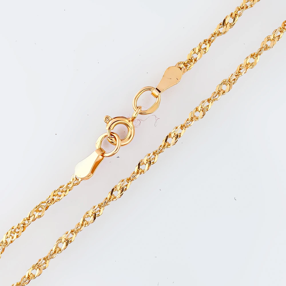 Цепь из красного золота 585 пробы