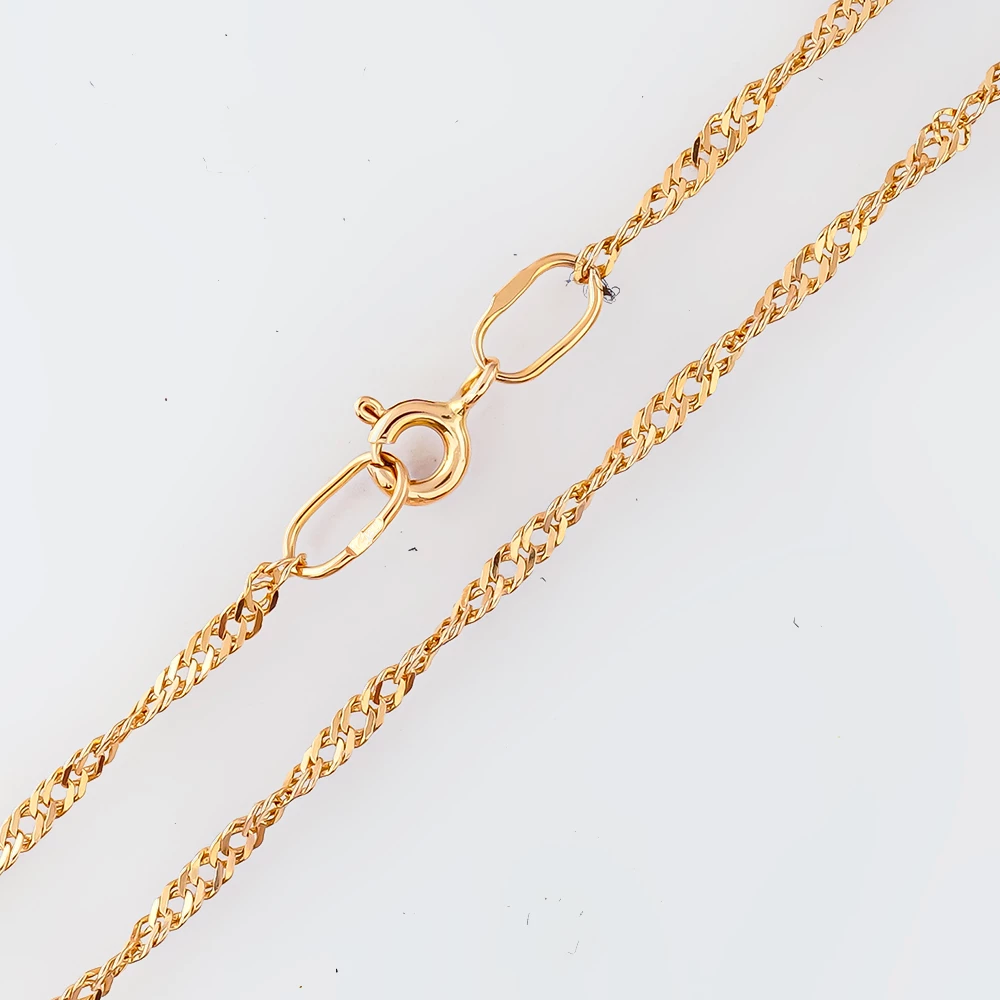 Цепь из красного золота 585 пробы