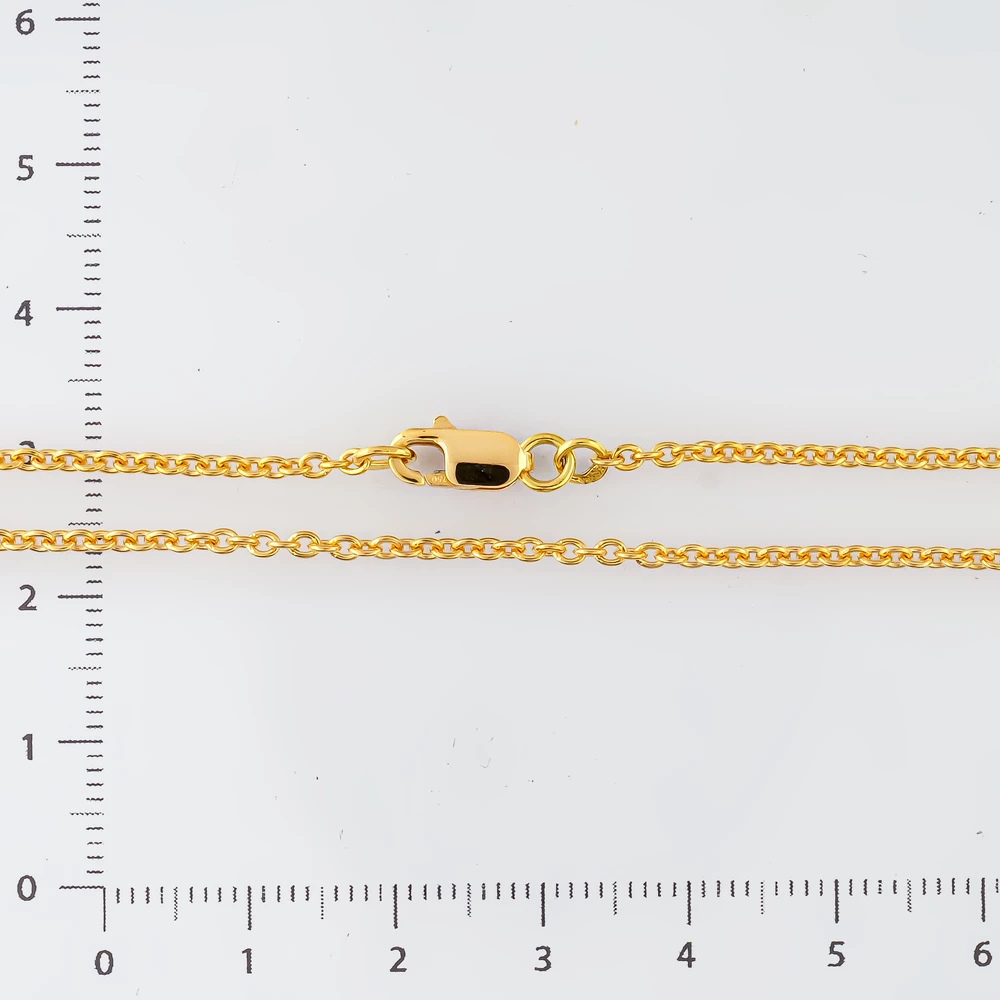 Цепь из желтого золота 750 пробы