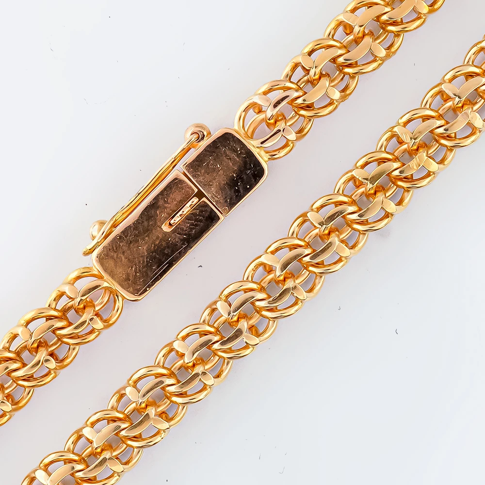 Цепь из красного золота 585 пробы