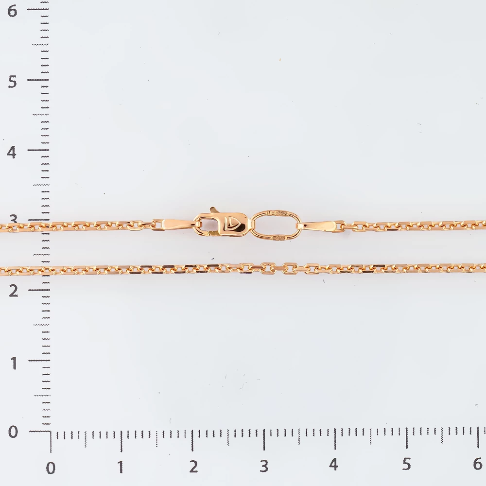 Цепь из красного золота 585 пробы