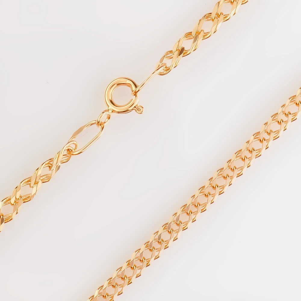 Цепь из красного золота 585 пробы