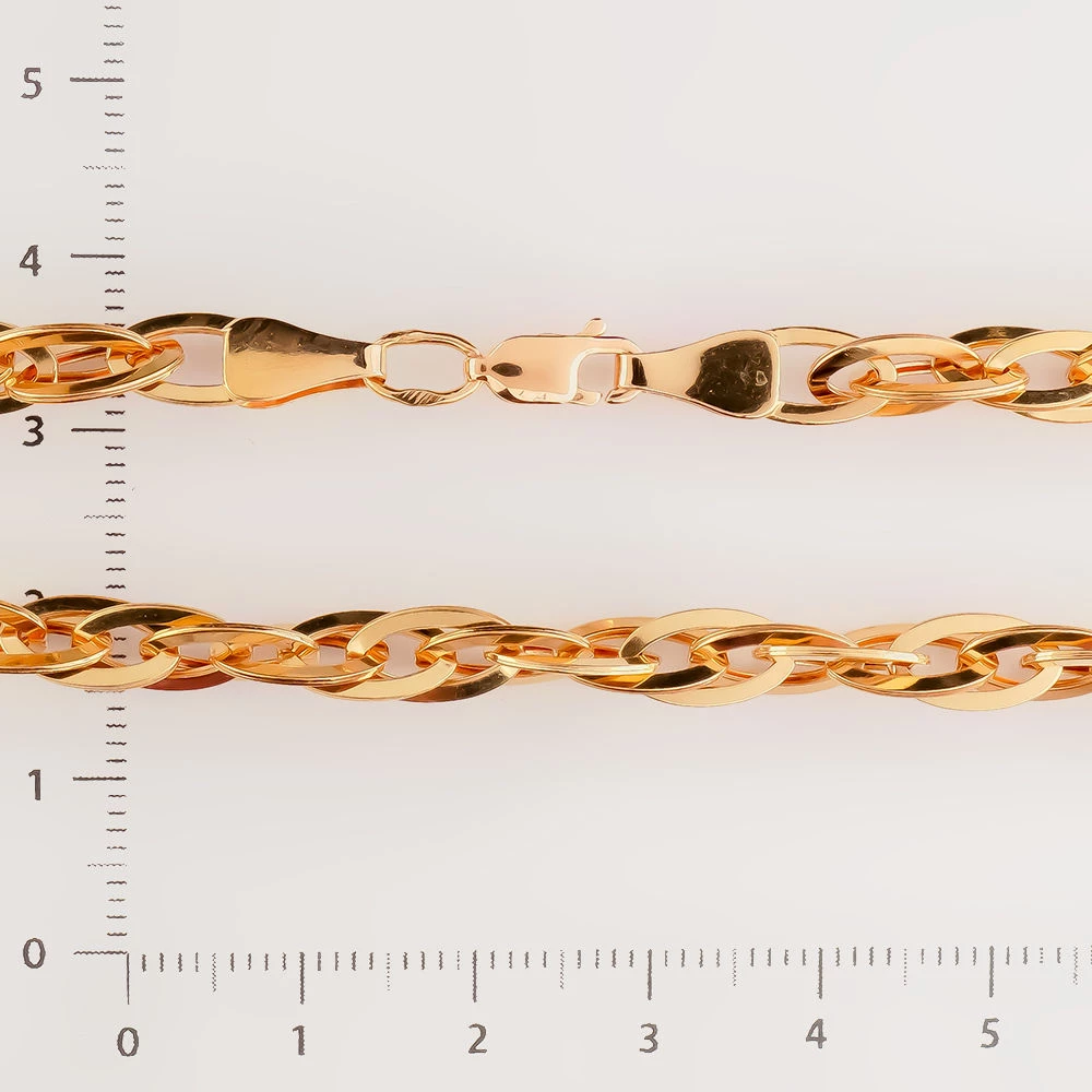 Цепь из красного золота 585 пробы