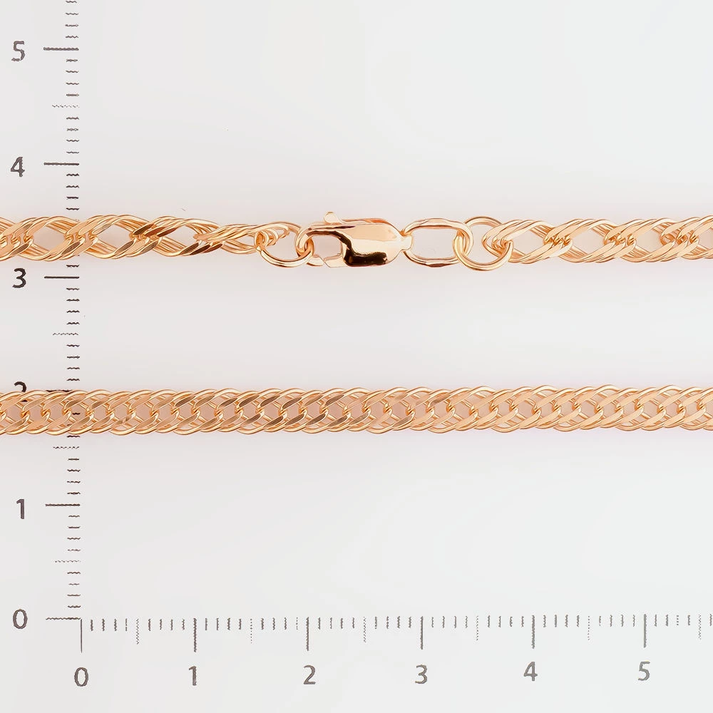 Цепь из красного золота 585 пробы