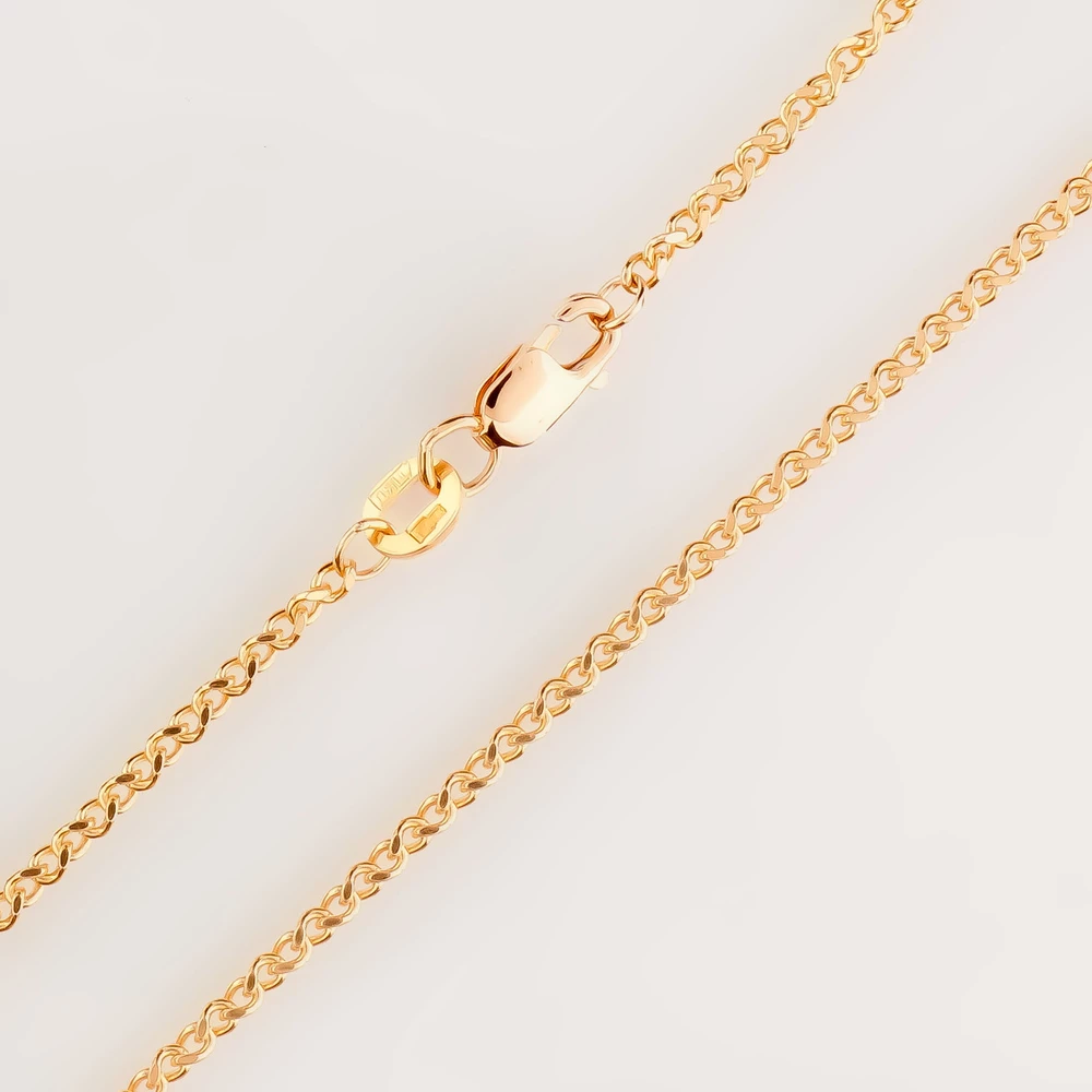 Цепь из красного золота 585 пробы