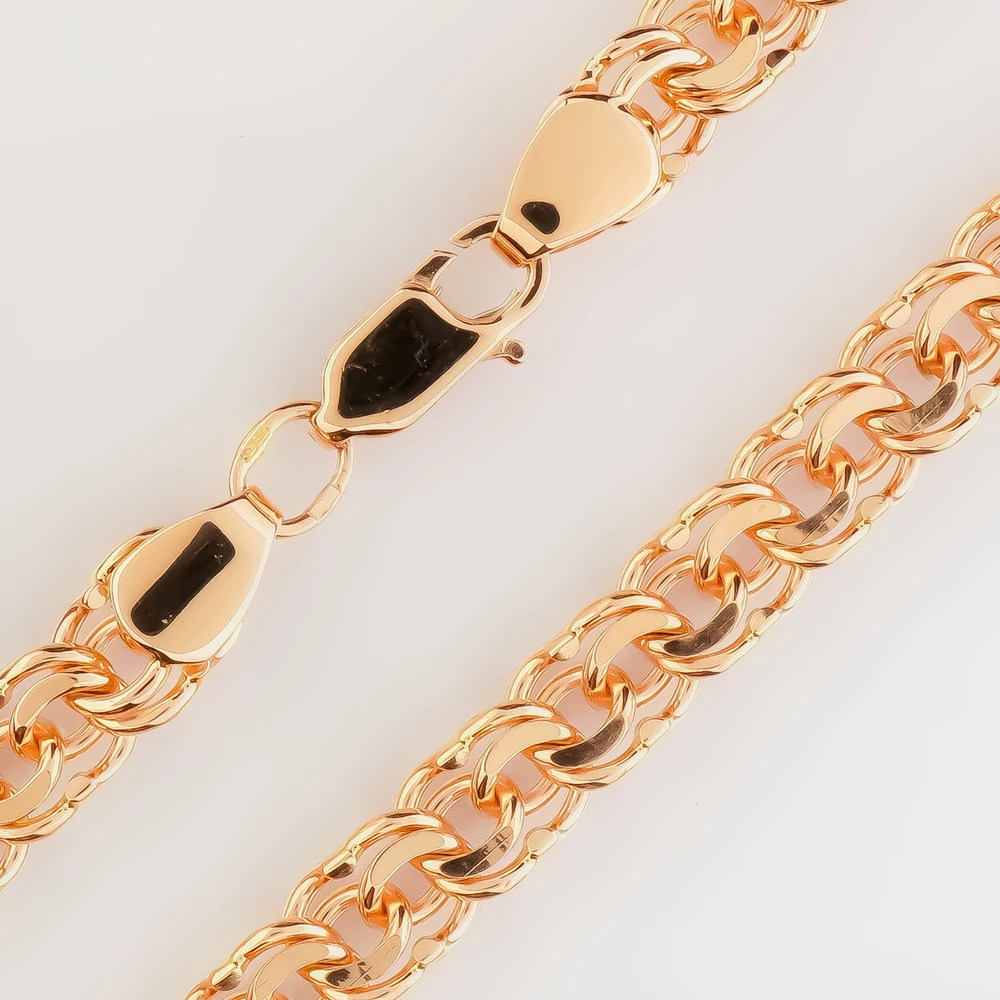 Цепь из красного золота 585 пробы