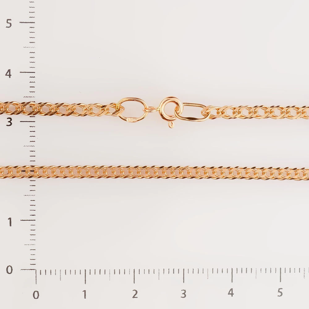 Цепь из красного золота 585 пробы