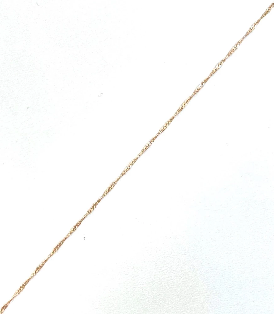 Цепь из красного золота 375 пробы