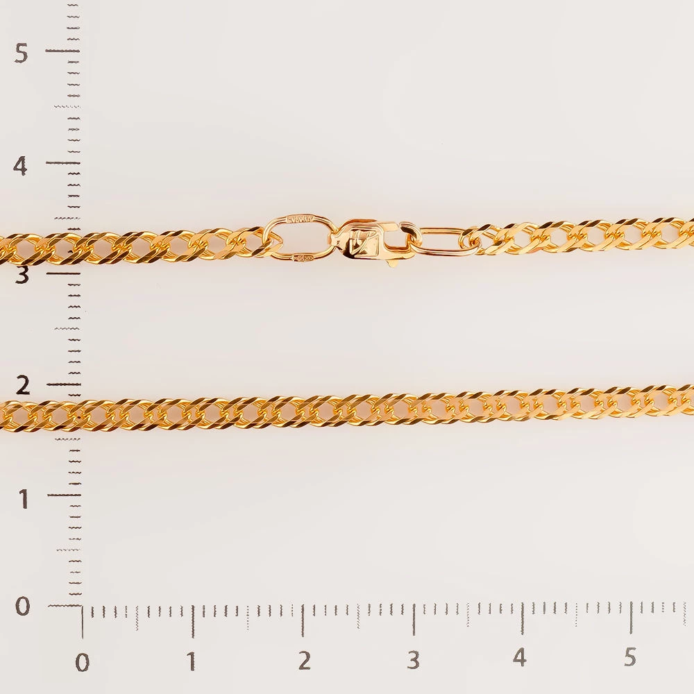 Цепь из красного золота 585 пробы