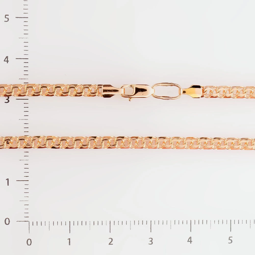 Цепь из красного золота 585 пробы
