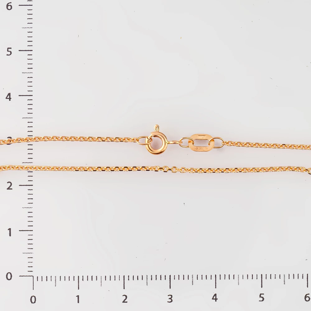 Цепь из красного золота 585 пробы