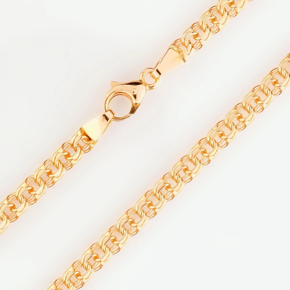 Цепь из красного золота 585 пробы