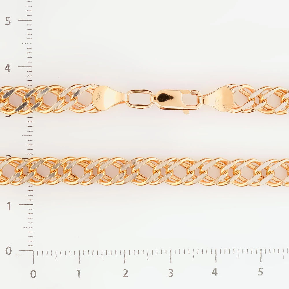 Цепь из красного золота 585 пробы