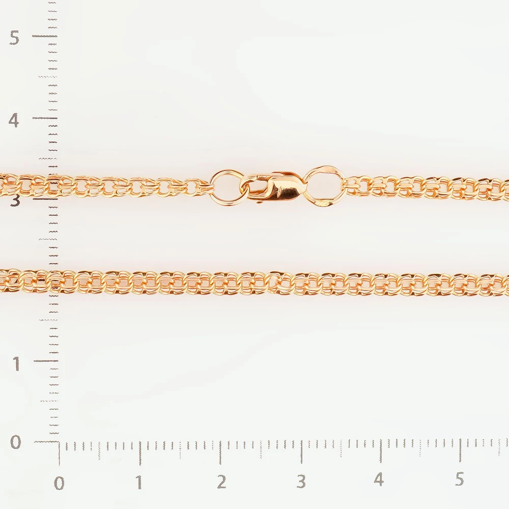 Цепь из красного золота 585 пробы