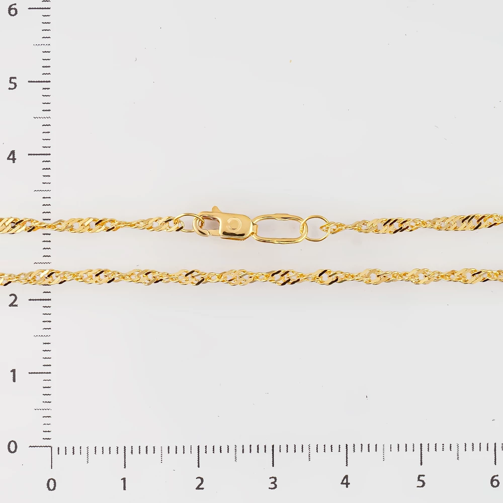 Цепь из желтого золота 585 пробы