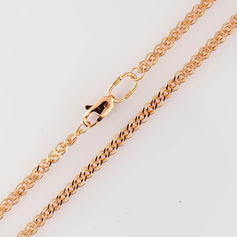 Цепь из красного золота 585 пробы