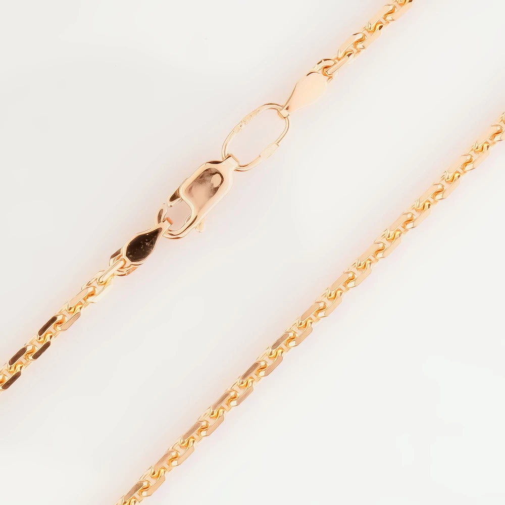 Цепь из красного золота 585 пробы