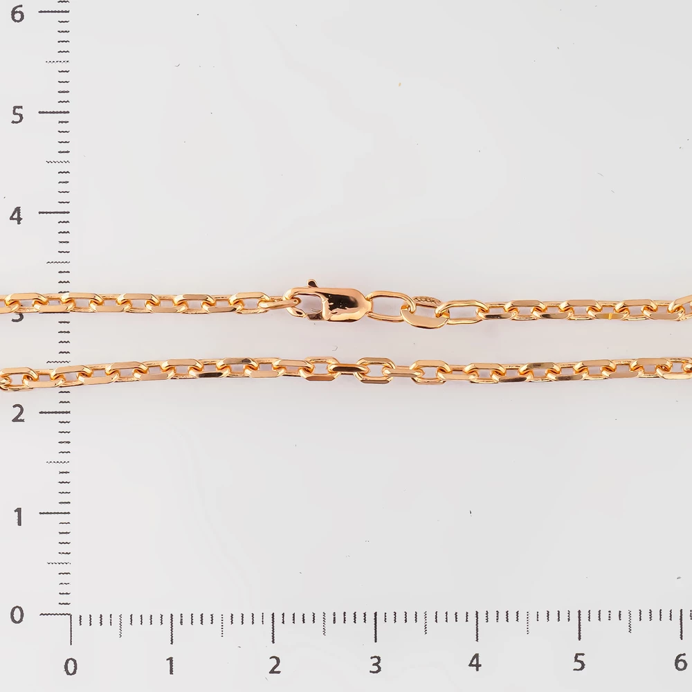 Цепь из красного золота 585 пробы
