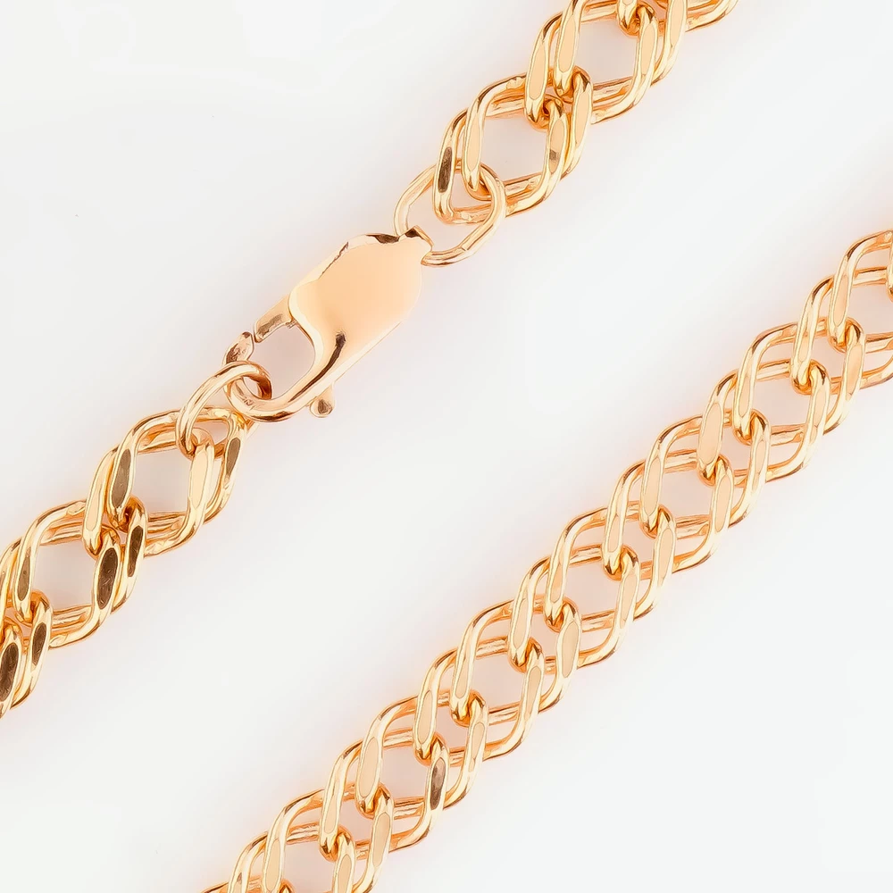 Цепь из красного золота 585 пробы