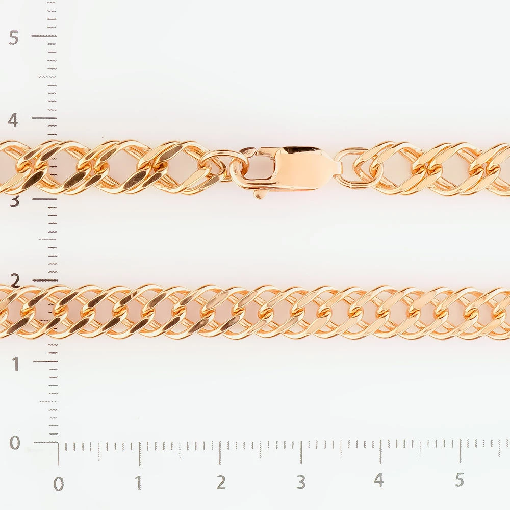 Цепь из красного золота 585 пробы