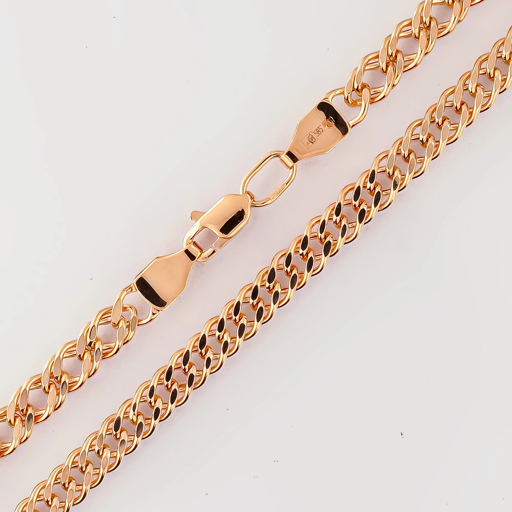 Цепь из красного золота 585 пробы