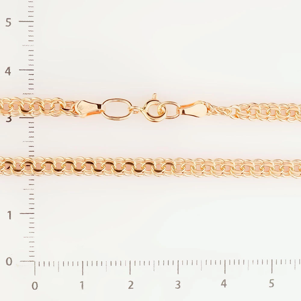 Цепь из красного золота 585 пробы