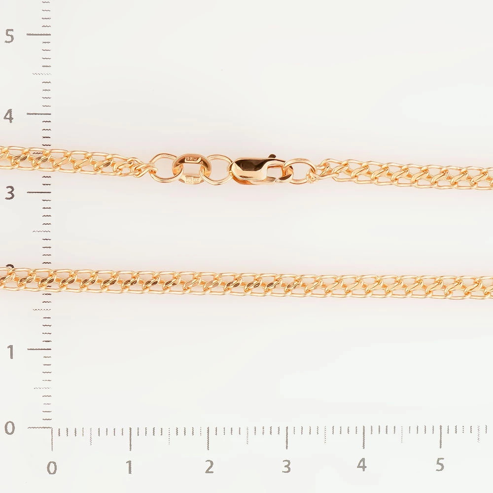 Цепь из красного золота 585 пробы