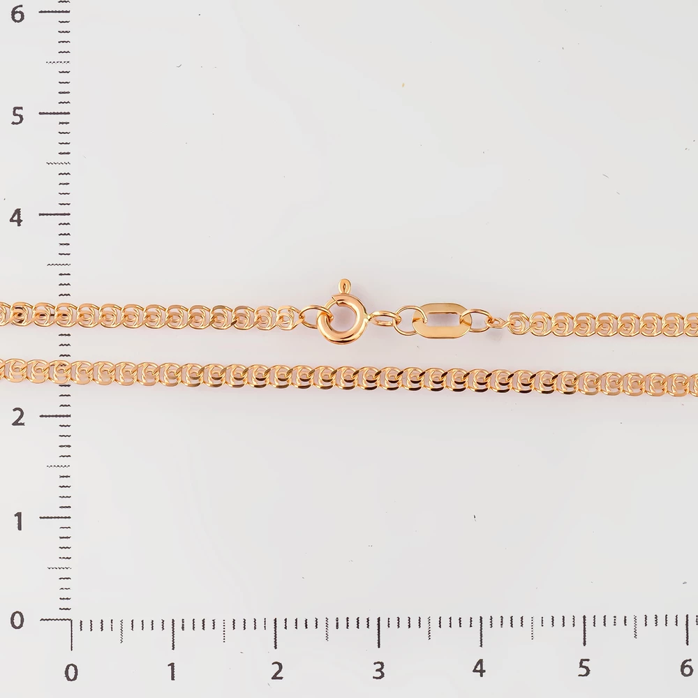 Цепь из красного золота 585 пробы