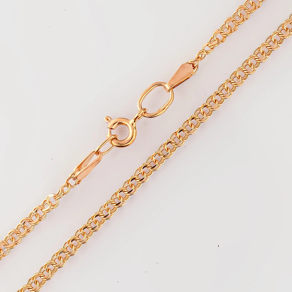 Цепь из красного золота 585 пробы