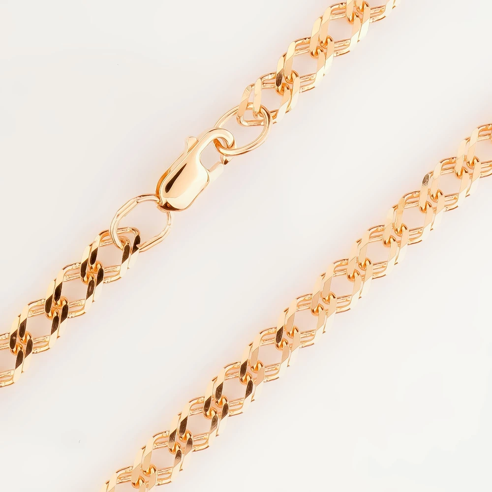 Цепь из красного золота 585 пробы