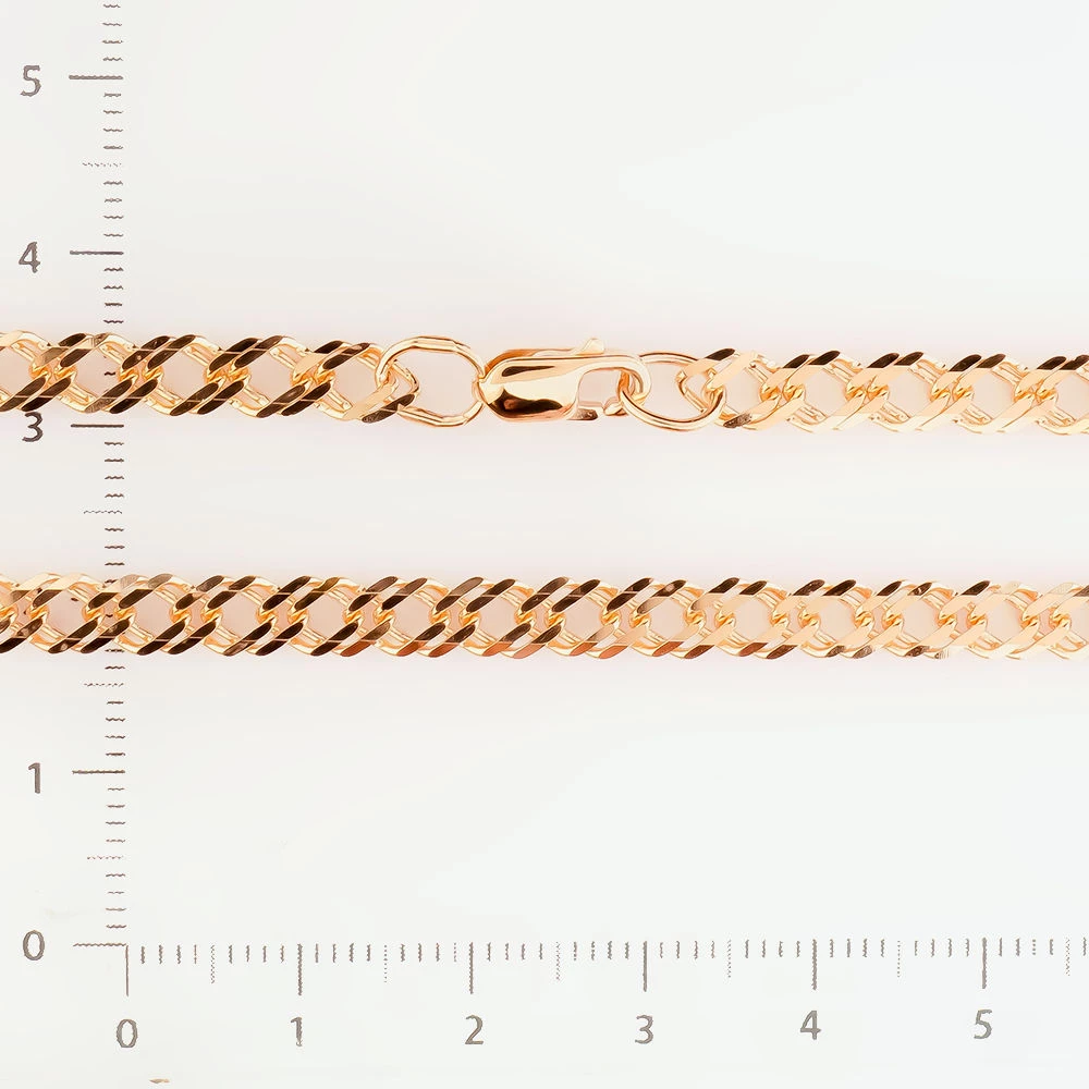 Цепь из красного золота 585 пробы