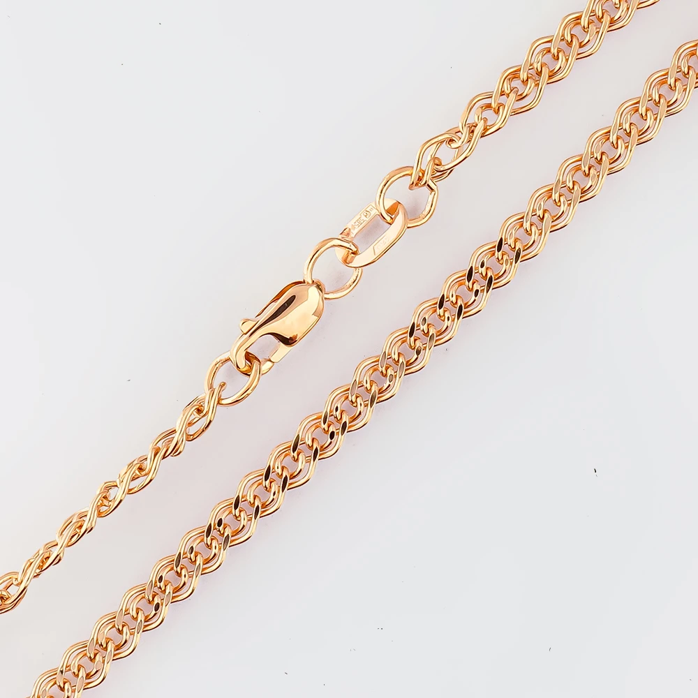 Цепь из красного золота 585 пробы