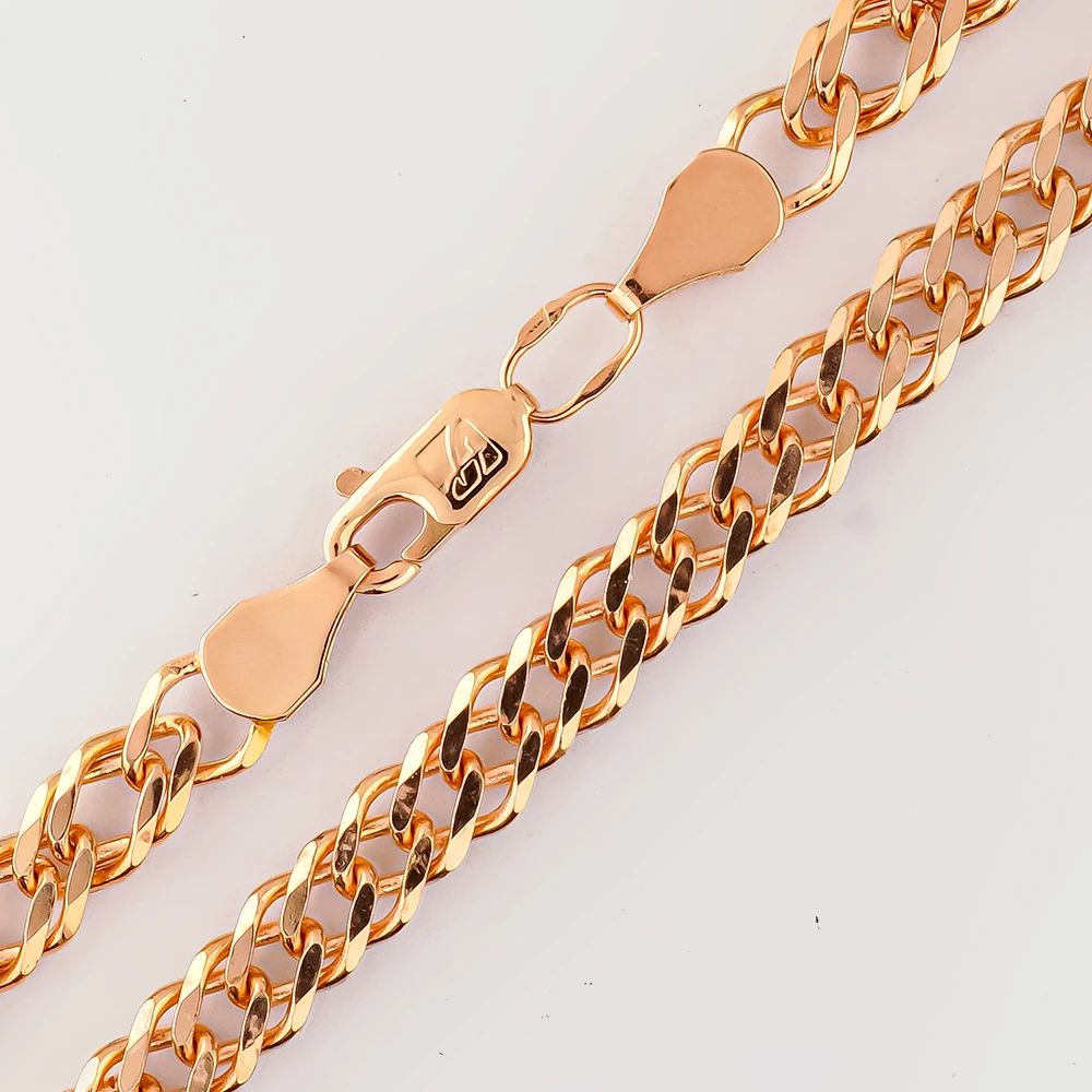 Цепь из красного золота 585 пробы