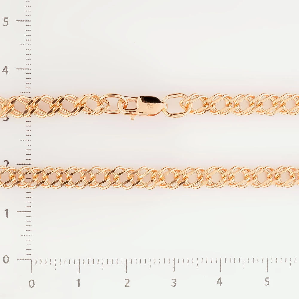 Цепь из красного золота 585 пробы