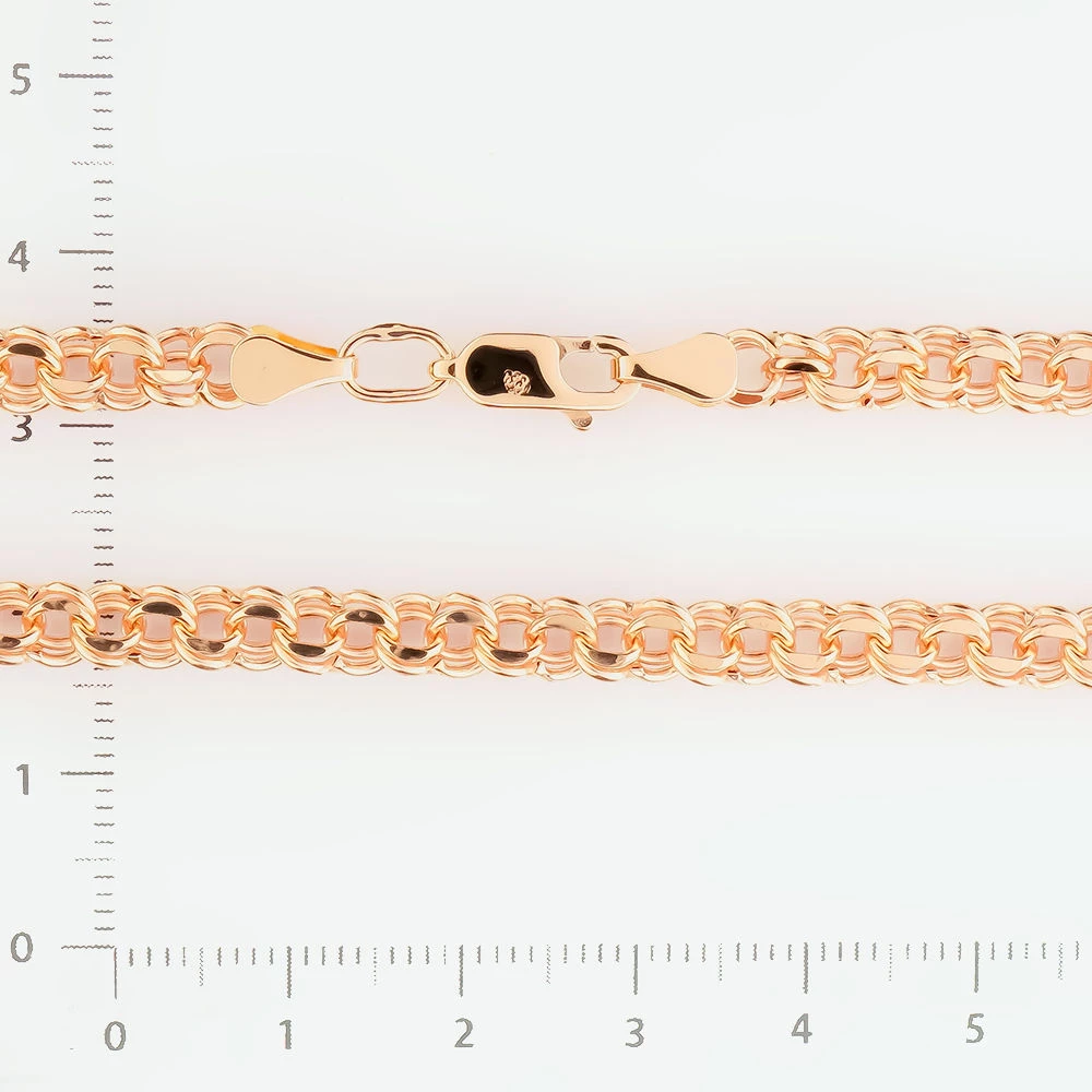 Цепь из красного золота 585 пробы