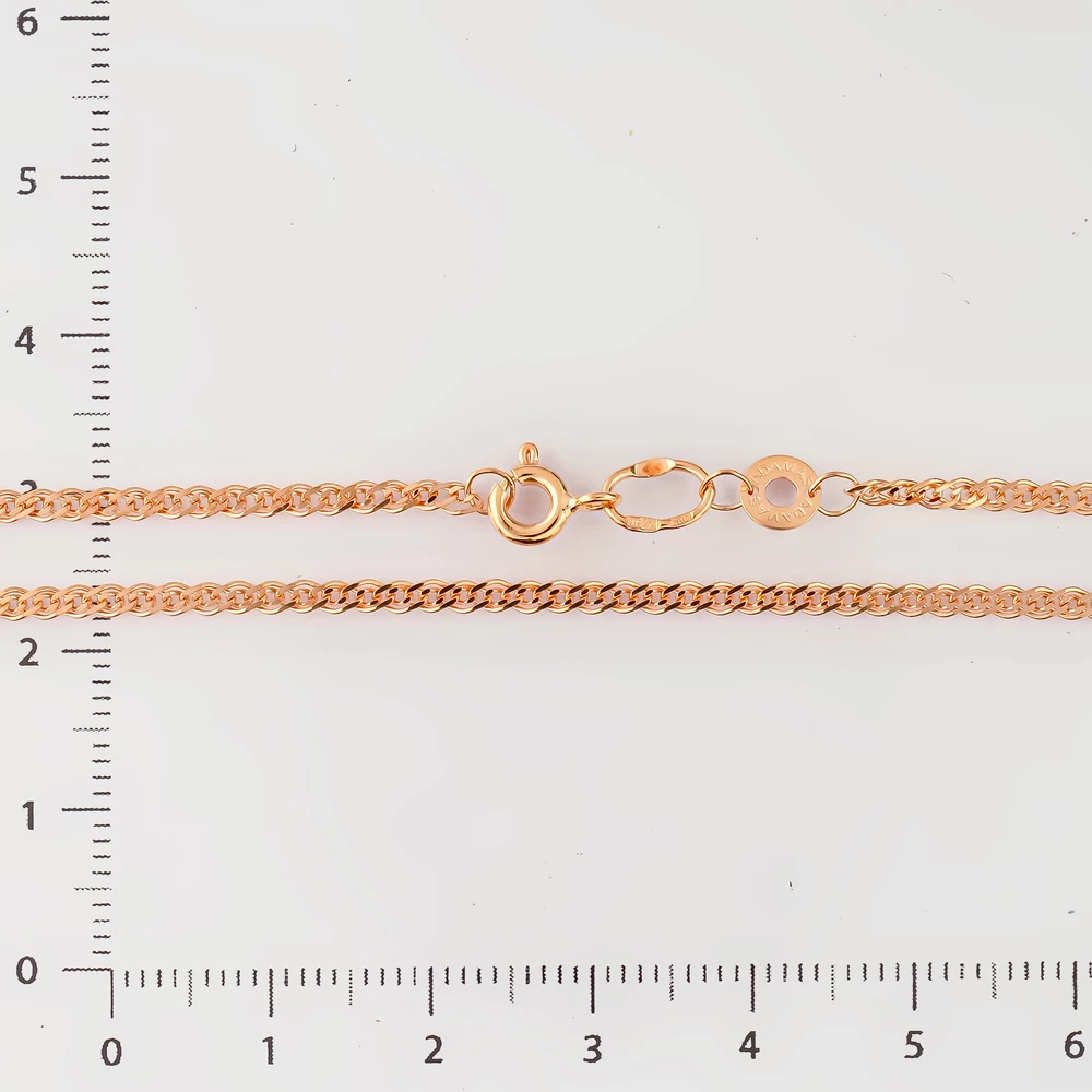 Цепь из красного золота 585 пробы