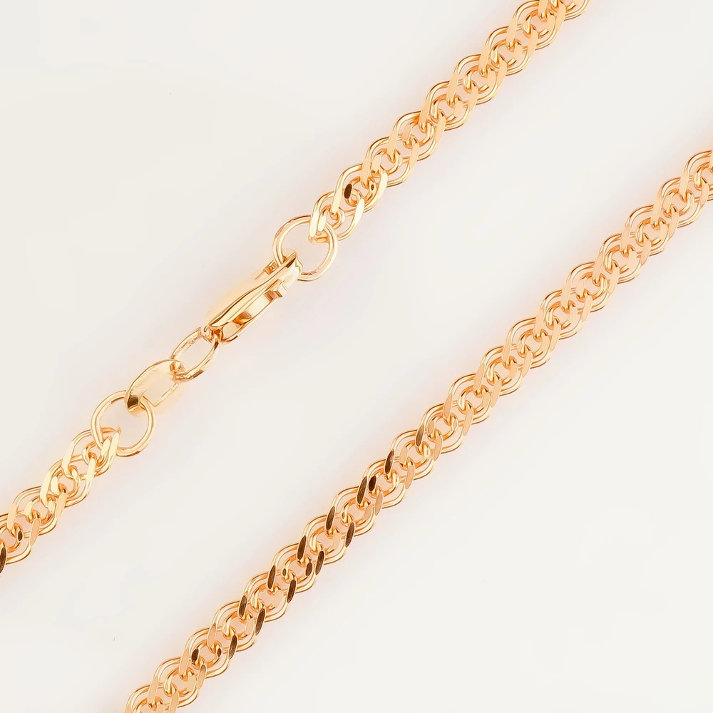 Цепь из красного золота 585 пробы