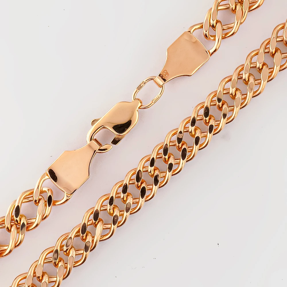 Цепь из красного золота 585 пробы