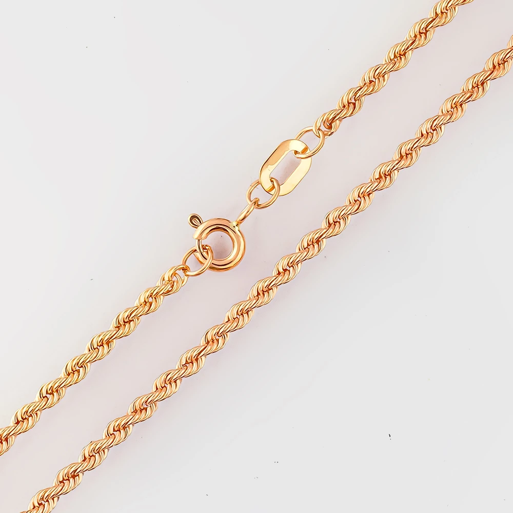 Цепь из красного золота 585 пробы