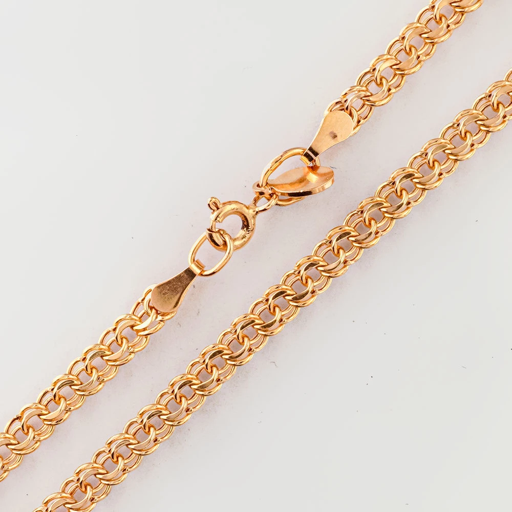 Цепь из красного золота 585 пробы