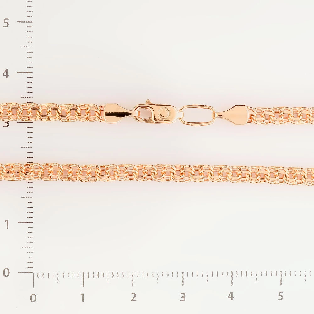 Цепь из красного золота 585 пробы