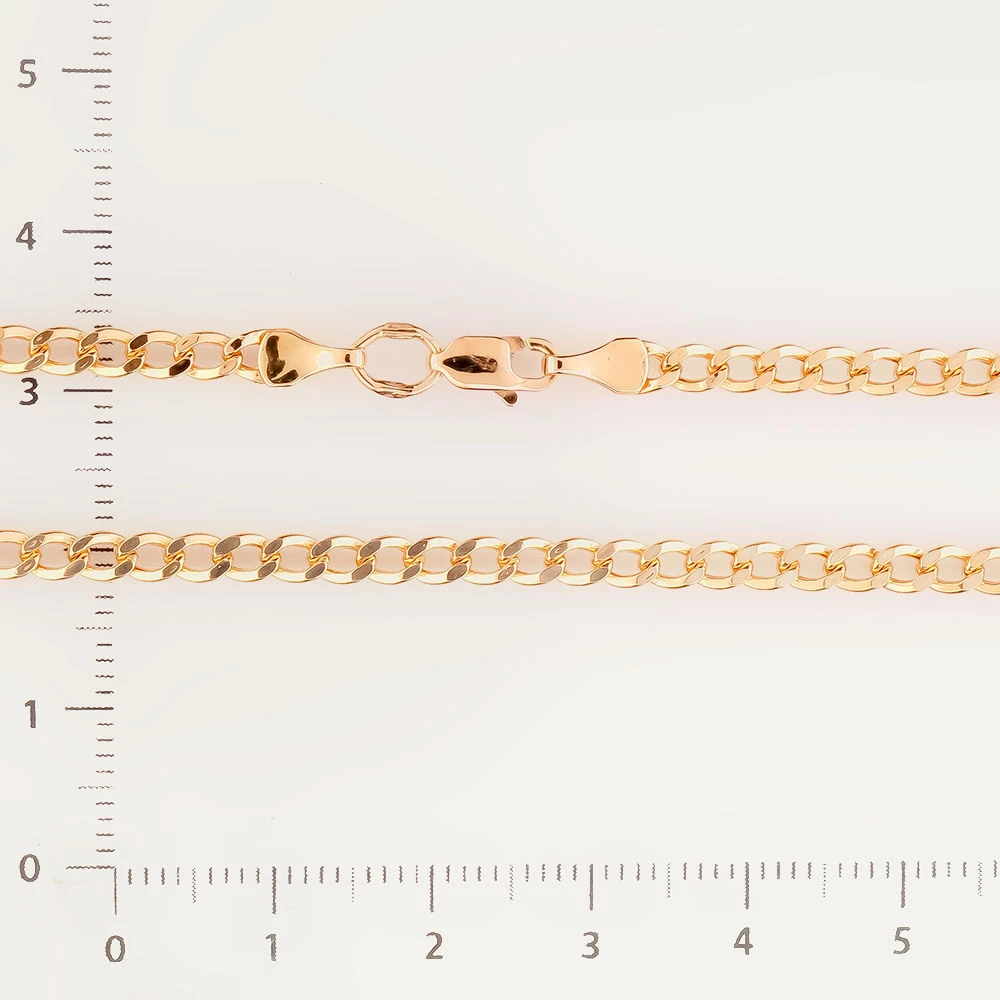 Цепь из красного золота 585 пробы