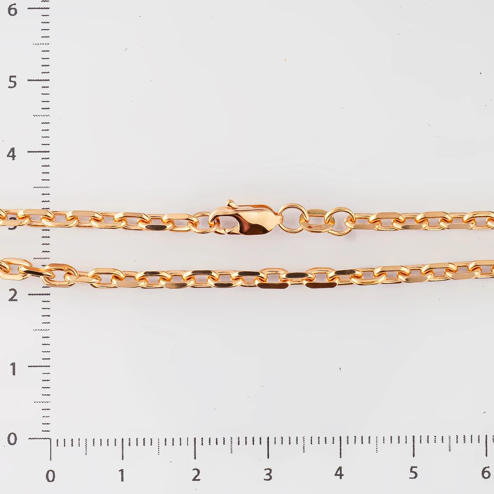 Цепь из красного золота 585 пробы