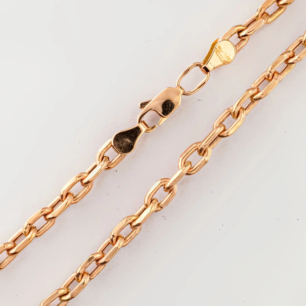 Цепь из красного золота 585 пробы