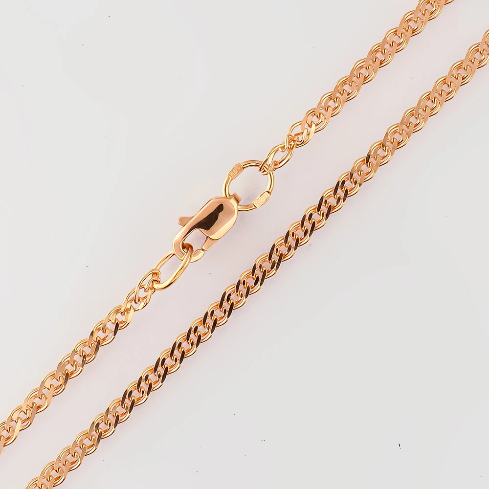 Цепь из красного золота 585 пробы