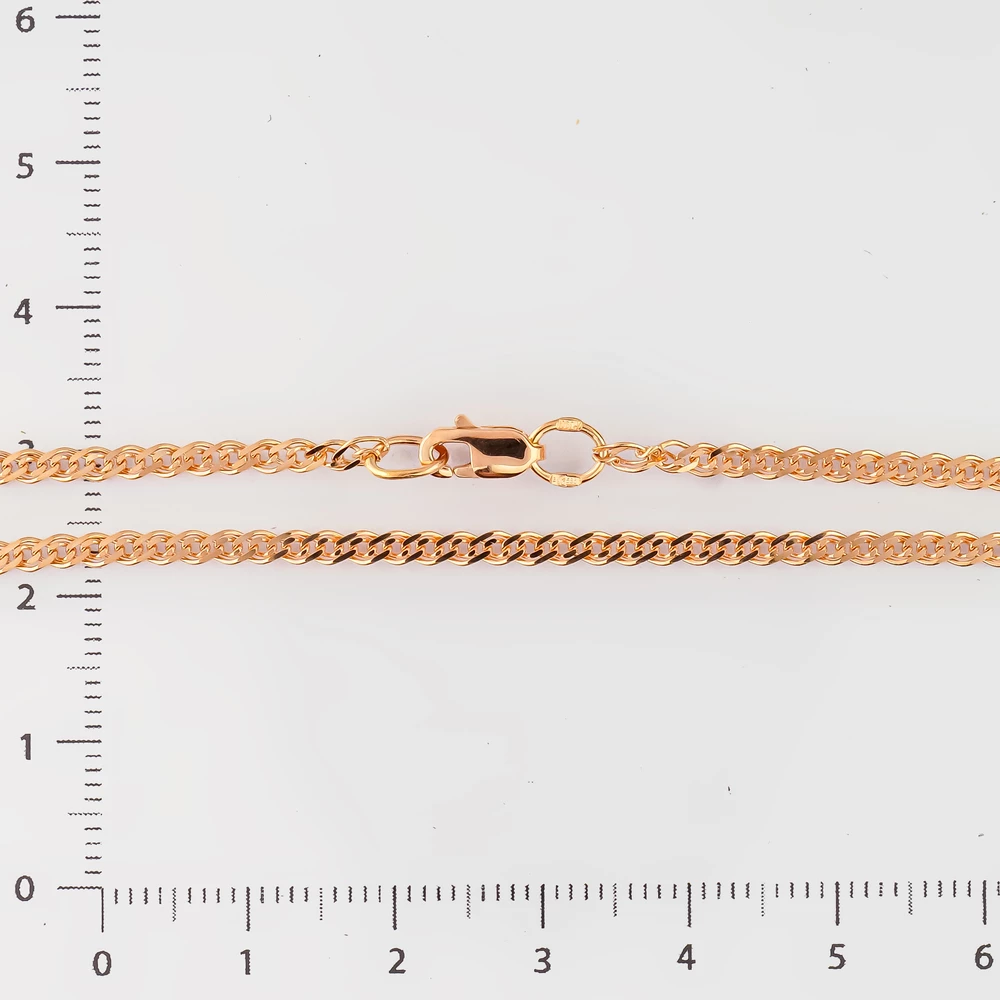 Цепь из красного золота 585 пробы