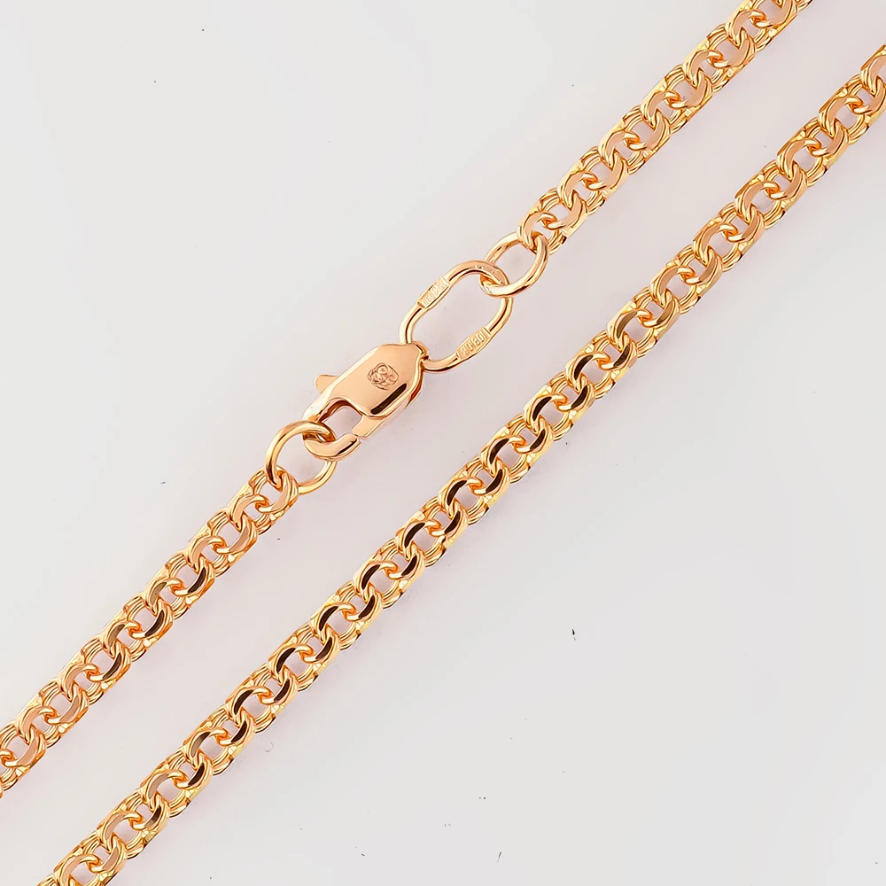 Цепь из красного золота 585 пробы