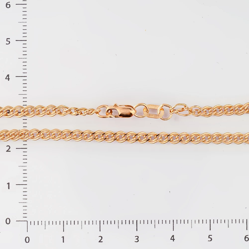 Цепь из красного золота 585 пробы