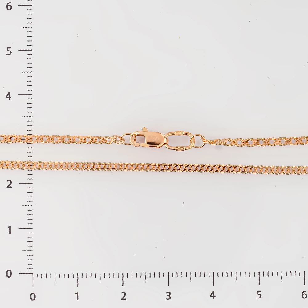 Цепь из красного золота 585 пробы